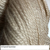 Equinox Yarn from Plymouth. Color # 8 Sand Sunrise.