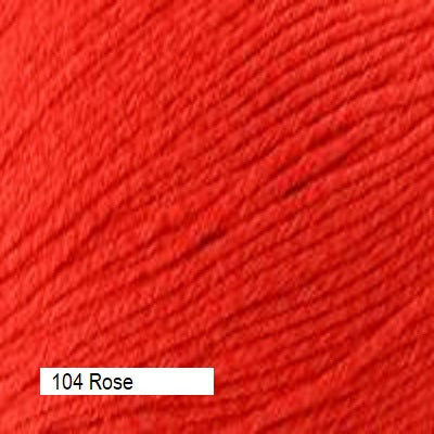 Bamboo Pop Yarn from Universal. Color #104 Rose