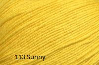 Universal Yarn Bamboo Pop a blend of Cotton and Bamboo. Color #113 Sunny