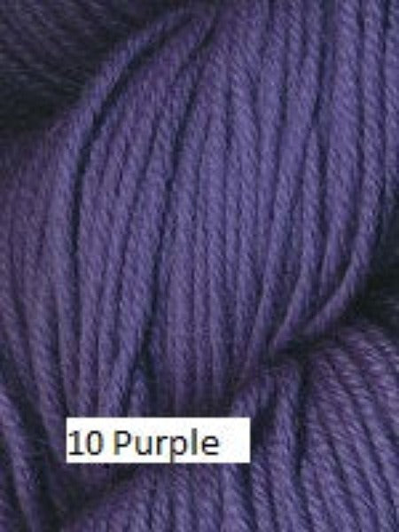 Cozy Alpaca from Ella Rae. A blend of Acrylic and Baby Alpaca.  Color #10 Purple