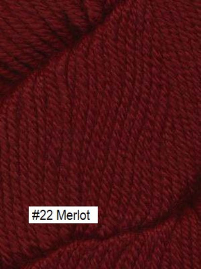 Cozy Alpaca from Ella Rae. A blend of Acrylic and Baby Alpaca.  Color #22 Merlot
