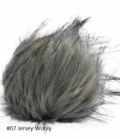 Furreal Pom from Knitting Fever. Color #07 Jersey Wooly