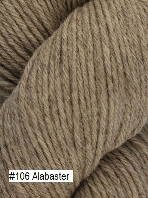 Santa Cruz Yarn from Juniper Moon Farms. Color #106 Alabaster