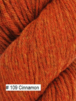 Santa Cruz Yarn from Juniper Moon Farms. Color #109 Cinnamon