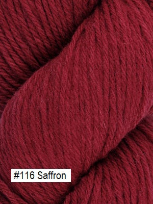 Santa Cruz Yarn from Juniper Moon Farms. Color #116 Saffron