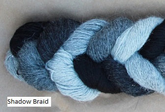 Superfine 400 Braid from Yarn and Soul, Colorway: Shadow