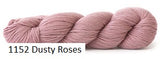 Sueno   Yarn from Hi Koo.  Color # 1152 Dusty Rose