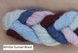 Superfine 400 Braid from Yarn and Soul, Colorway: Winter Sunset