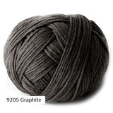 Schoppel's Cashmere Queen Yarn in color #9205 Graphite.
