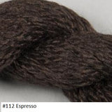 Silk and Ivory Needlepoint Yarn. Color #112 Espresso