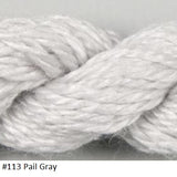 Silk and Ivory Needlepoint Yarn. Color #113 Pail Gray