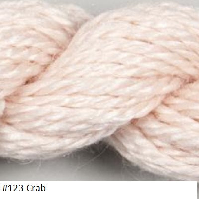 Silk and Ivory Needlepoint Yarn. Color #123 Crab