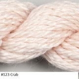 Silk and Ivory Needlepoint Yarn. Color #123 Crab