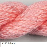Silk and Ivory Needlepoint Yarn. Color #125 Salmon