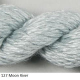 Silk and Ivory Needlepoint Yarn. Color #127 Moon River