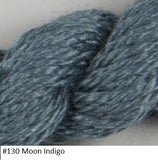 Silk and Ivory Needlepoint Yarn. Color #130 Moon Indigo