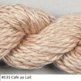 Silk and Ivory Needlepoint Yarn. Color #131 Cafe au Lait