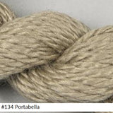 Silk and Ivory Needlepoint Yarn. Color #134 Portabella