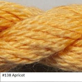 Silk and Ivory Needlepoint Yarn. Color #138 Apricot
