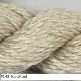 Silk and Ivory Needlepoint Yarn. Color #143 Toadstool
