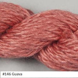 Silk and Ivory Needlepoint Yarn. Color #146 Guava