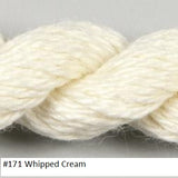 Silk and Ivory Needlepoint Yarn. Color #171 Whipped Cream