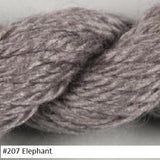 Silk and Ivory Needlepoint Yarn. Color #207 Elephant