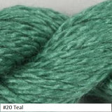 Silk and Ivory Needlepoint Yarn. Color #20 Teal