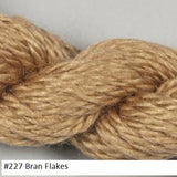 Silk and Ivory Needlepoint Yarn. Color #227 Bran Flakes