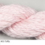 Silk and Ivory Needlepoint Yarn. Color #33 Taffy