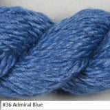 Silk and Ivory Needlepoint Yarn. Color #36 Admiral Blue