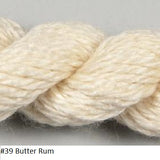 Silk and Ivory Needlepoint Yarn. Color #39 Butter Rum