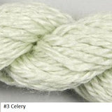 Silk and Ivory Needlepoint Yarn. Color #3 Celery