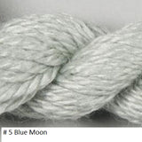 Silk and Ivory Needlepoint Yarn. Color #5 Blue Moon
