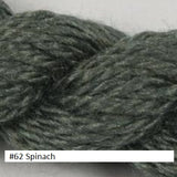 Silk and Ivory Needlepoint Yarn. Color #62 Spinach