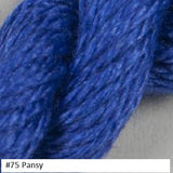 Silk and Ivory Needlepoint Yarn. Color #75 Pansy