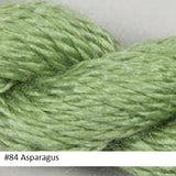 Silk and Ivory Needlepoint Yarn. Color #84 Asparagus
