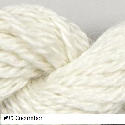 Silk and Ivory Needlepoint Yarn. Color #99 Cucumber