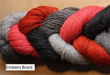 Superfine 400 Braid from Yarn and Soul, Colorway: Embers