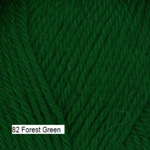Galway Yarn from Plymouth Yarns. Color #82 Forest Green