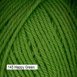 Galway Yarn from Plymouth Yarn. Color #145 Happy Green