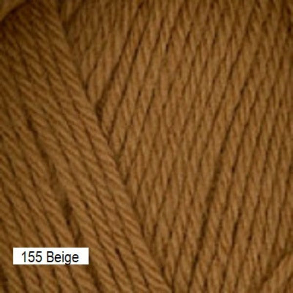 Galway Yarn from Plymouth Yarns. Color #155 Beige