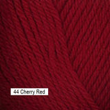 Galway Yarn from Plymouth Yarns. Color #44 Cherry Red