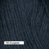 Galway Yarn from Plymouth Yarns. Color  #760 Dungaree