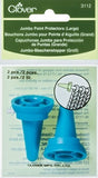 Clover #3112, Point Protectors for knitting needles. Jumbo size