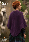 Jody Long's Skye Shawl. Knitted in Alba Yarn.