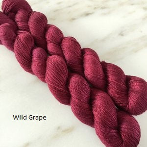 Reywa Fivers Bloom Yarn in Wild Grape.