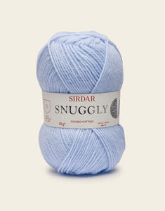 Snuggly DK from Sirdar. A smooth plied yarn in a blend of Acrylic and Nylon
