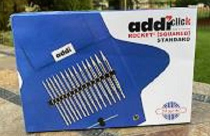 Addi Rocket2 {Squared}, Long Tip Click Interchangeable Needle Set