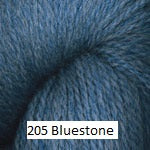 Hearthstone DK Yarn from Plymouth Yarn. Color #205 Bluestone